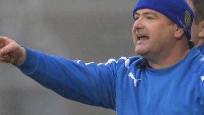 Ballinderry manager Martin McKinless