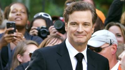 Colin Firth at the premiere of The Railway Man