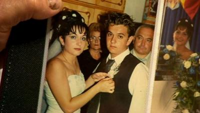 Romanian family wedding photograph