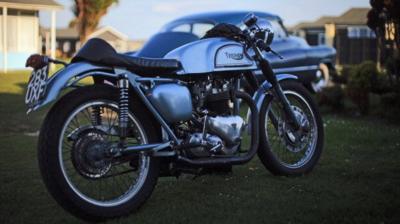 A Triumph bike