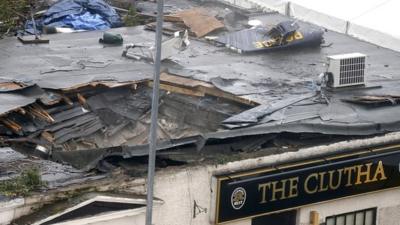 Roof of The Clutha in Glasgow