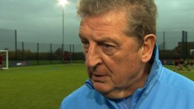 England manager Roy Hodgson