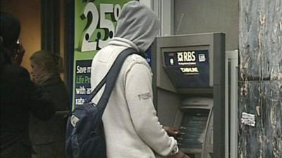 RBS cash point users