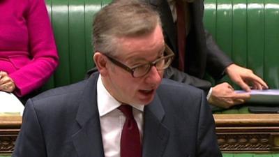 Education Secretary Michael Gove