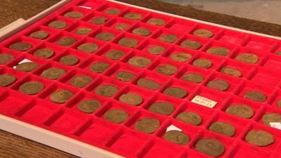 Roman coin hoard