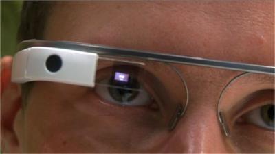 Jonathan Blake tries out Google Glass