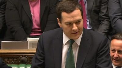 Chancellor George Osborne