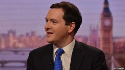 George Osborne, Chancellor of the Exchequer