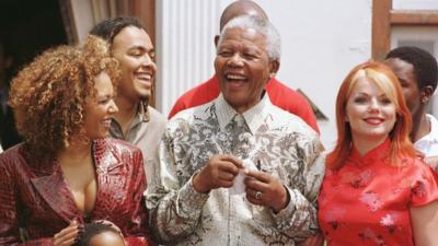 Nelson Mandela and the Spice Girls