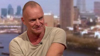 Sting on the Andrew Marr Show