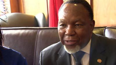 South African Deputy President Kgalema Motlanthe