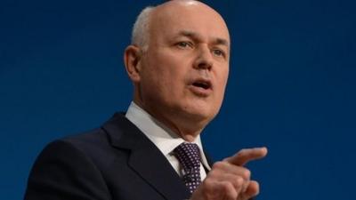 Iain Duncan Smith, work and pensions secretary