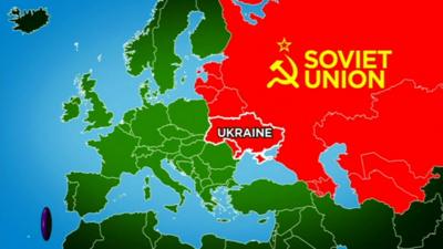 Map of the Ukraine