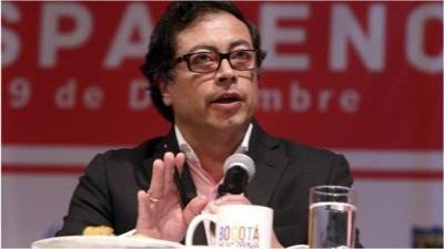 Gustavo Petro, sacked mayor of Bogota, Colombia