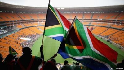 FNB stadium ahead of Mandela memorial