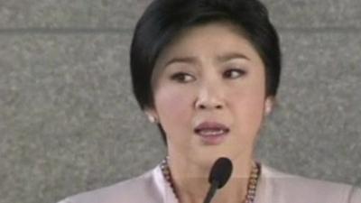 Thai Prime Minister Yingluck Shinawatra