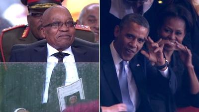 Jacob Zuma and Barack Obama