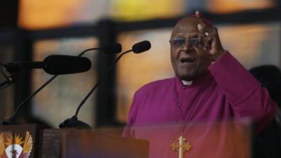 Retired Anglican Archbishop Desmond Tutu