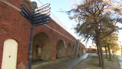 Old Portsmouth arches