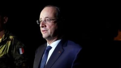 French President Francois Hollande