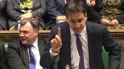 Ed Miliband at PMQs