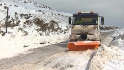 Snow plough