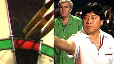 Paul Lim's 9-darter, BDO World Darts Championship 1990