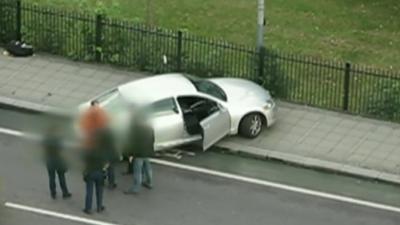 Scene of Mark Duggan's death