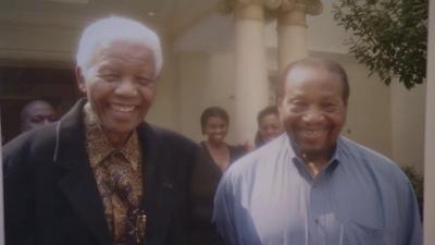 Nelson Mandela and Richard Maponya