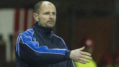 Kilmarnock boss Allan Johnston