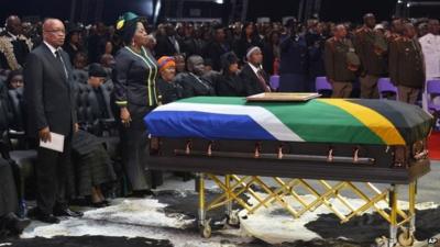 Nelson Mandela's funeral in Qunu