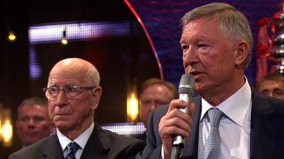 Sir Alex Ferguson wins Diamond award at BBC Sports Personality of the Year