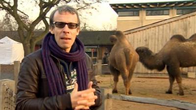 David Schneider at London Zoo