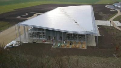 The new £27m visitor centre at Stonehenge