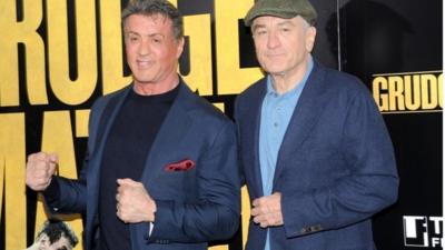 Sylvester Stallone and Robert De Niro