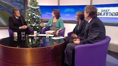 Daily Politics panel debating airports