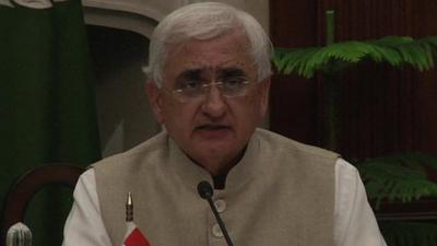 Foreign Minister Salman Khurshid