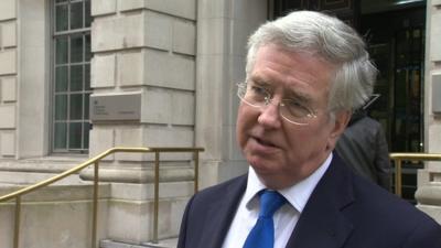 Energy Minister Michael Fallon