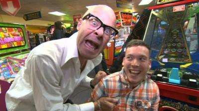 Harry Hill and Martin Dougan