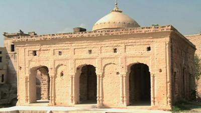 The Katasraj temple in Chakwal region of Punjab province in Pakistan