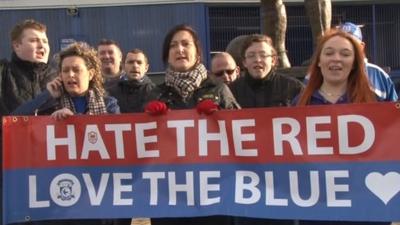 Fans backing Malky Mackay at Cardiff City FC