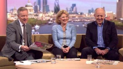 Rory Bremner, Anna Soubry, Jeremy Bowen on The Andrew Marr Show