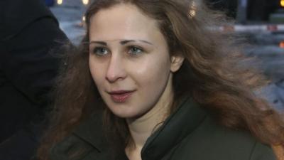 Maria Alyokhina, member of Russian punk band Pussy Riot