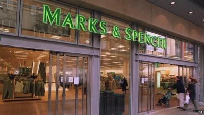 Marks & Spencer shop in Manchester