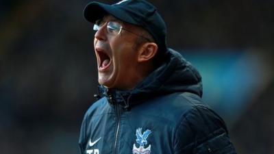 Crystal Palace boss Tony Pulis