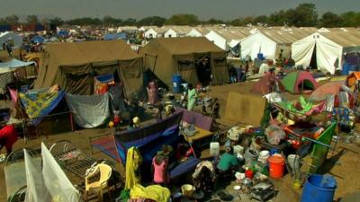 Juba's UN camp for civilians displaced in South Sudan