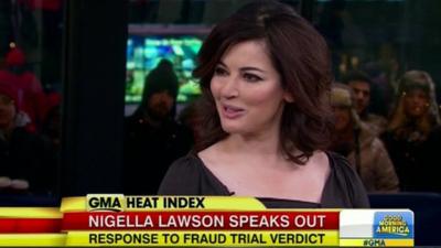 NIgella Lawson on GMA