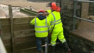 Tidal flood defences