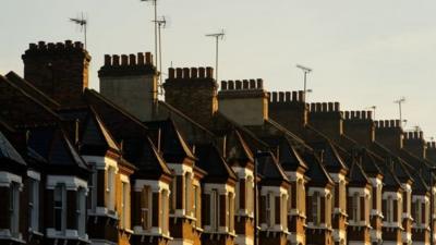 A street of houses