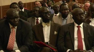 Members of delegation opposed to South Sudan's government